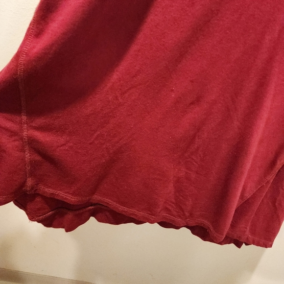 PURE Esscense Women's Burgundy Hooded Relaxed Fit sweater Fits L - Picture 6 of 13